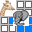 Animals pairs memory game